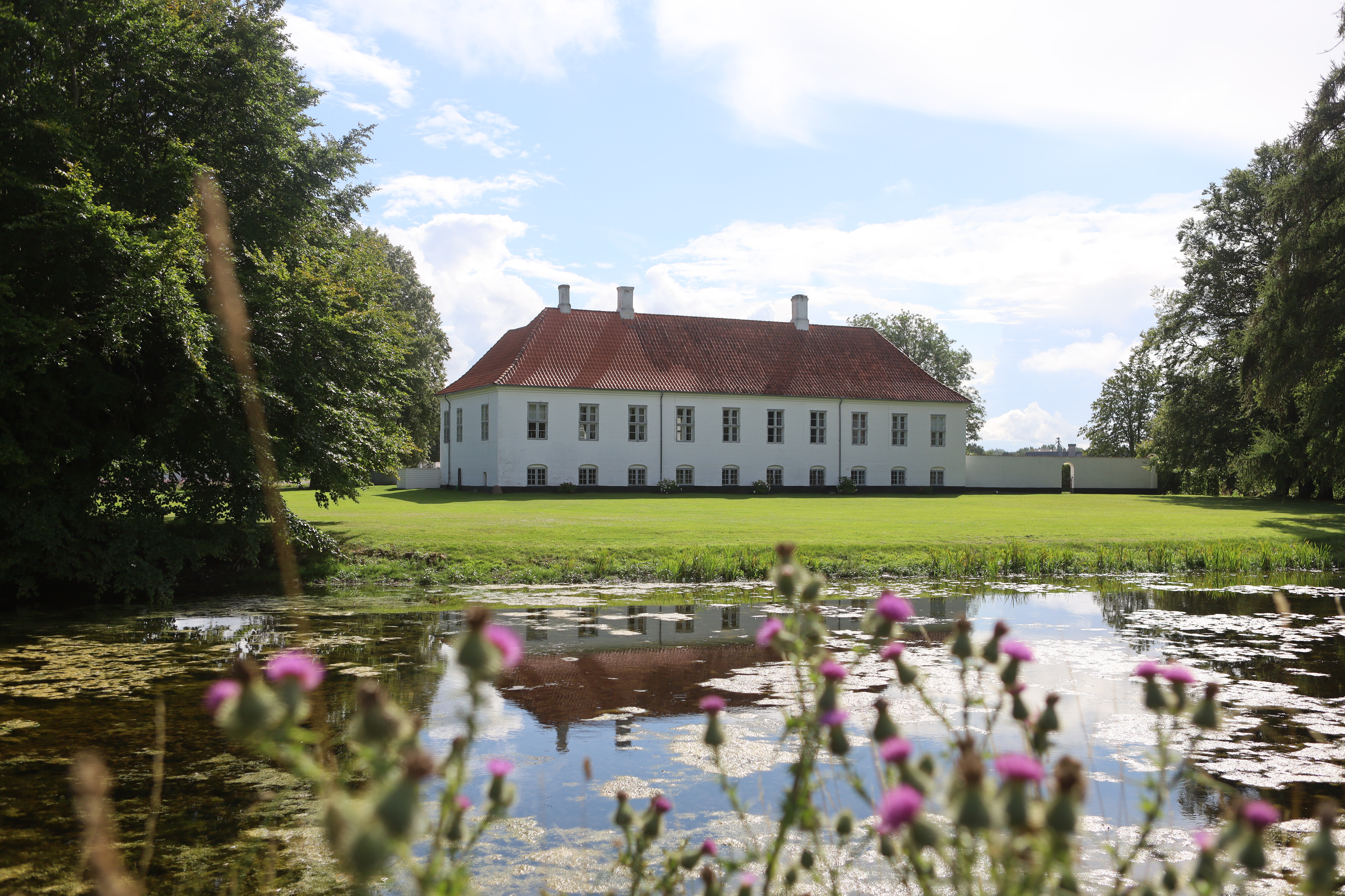 Billede af herregården Sandagergaard på Nordfyn.