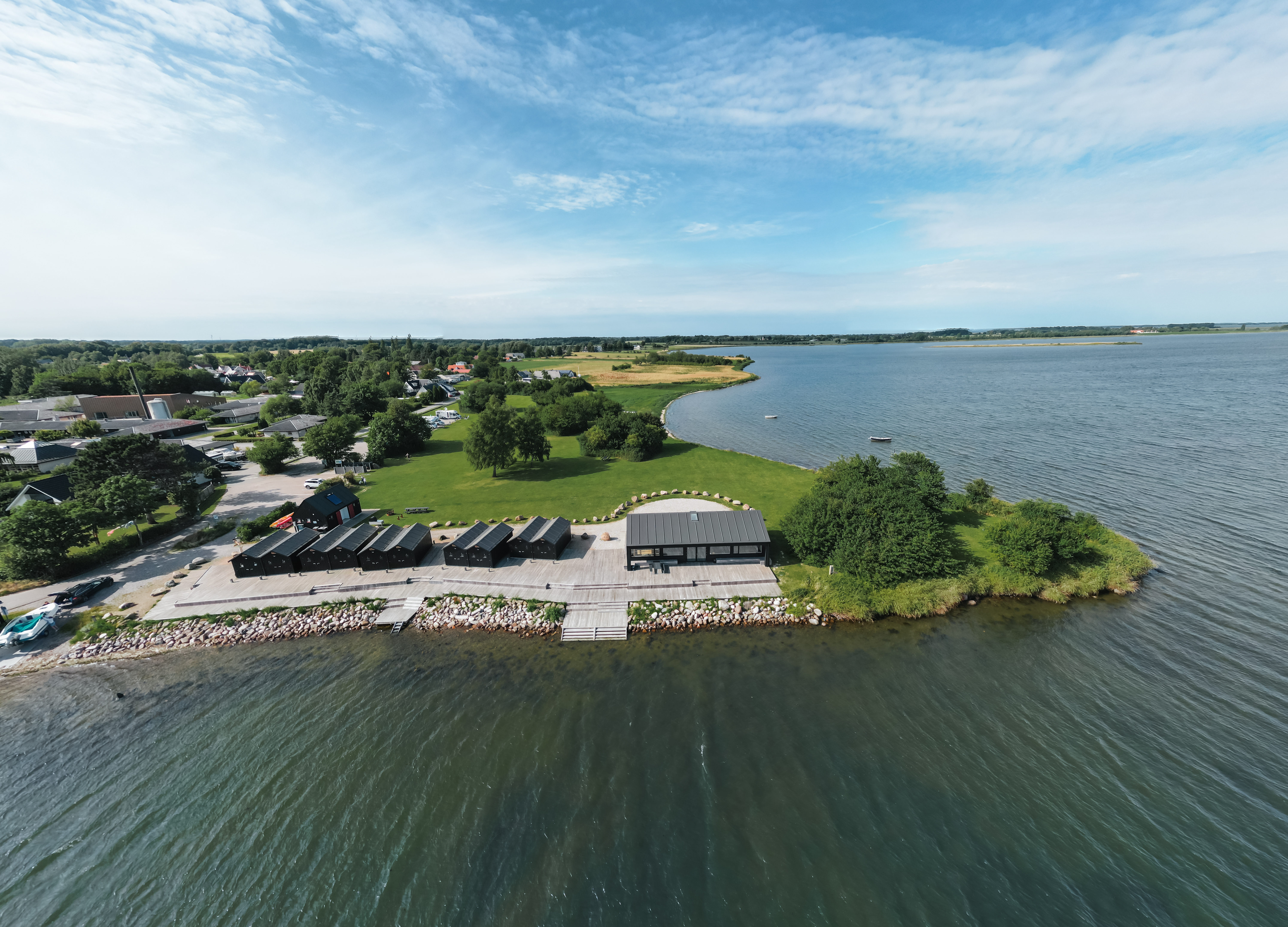 Havnepromenade ved Klintebjerg Havn