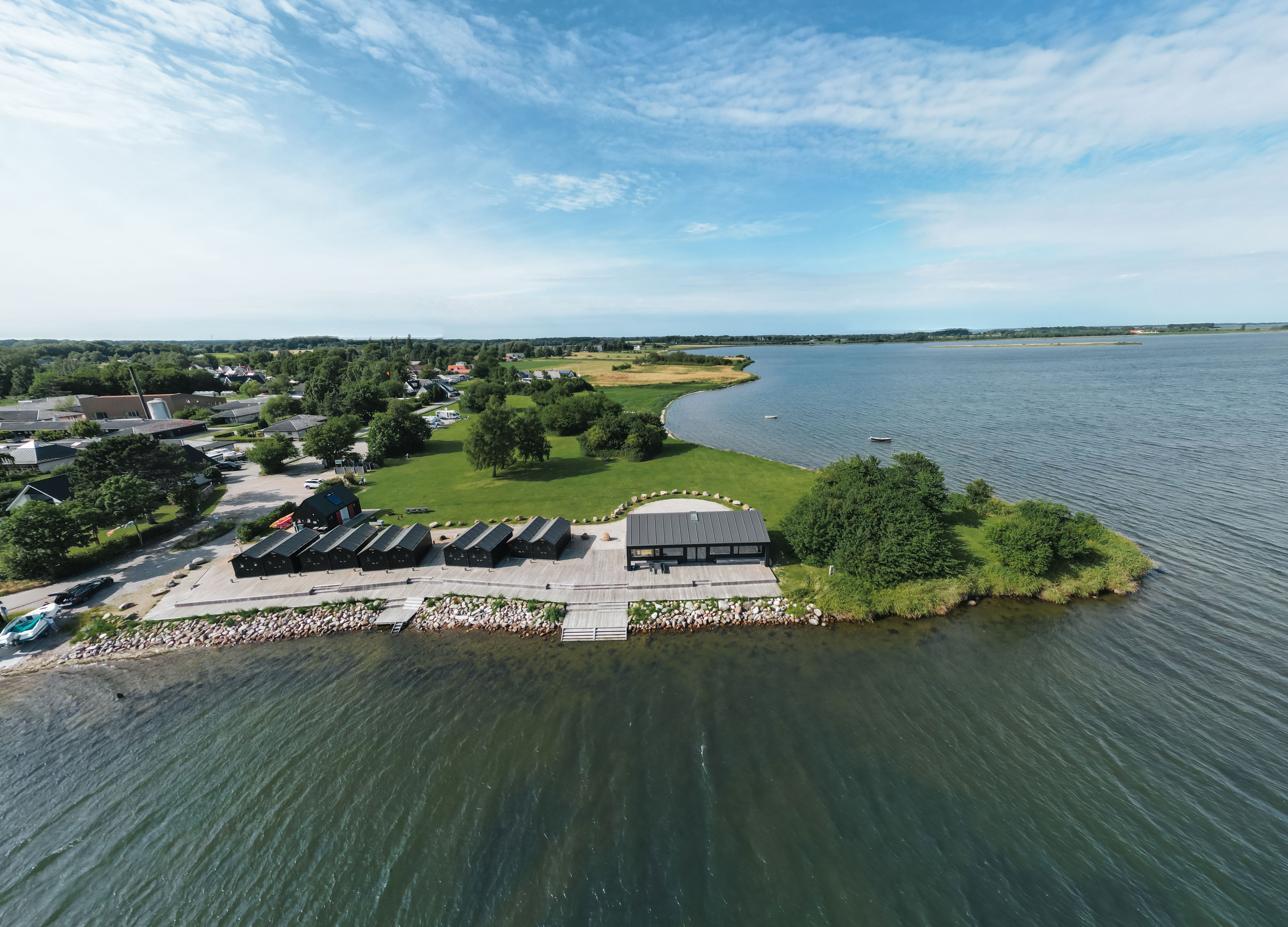 Havnepromenade ved Klintebjerg Havn