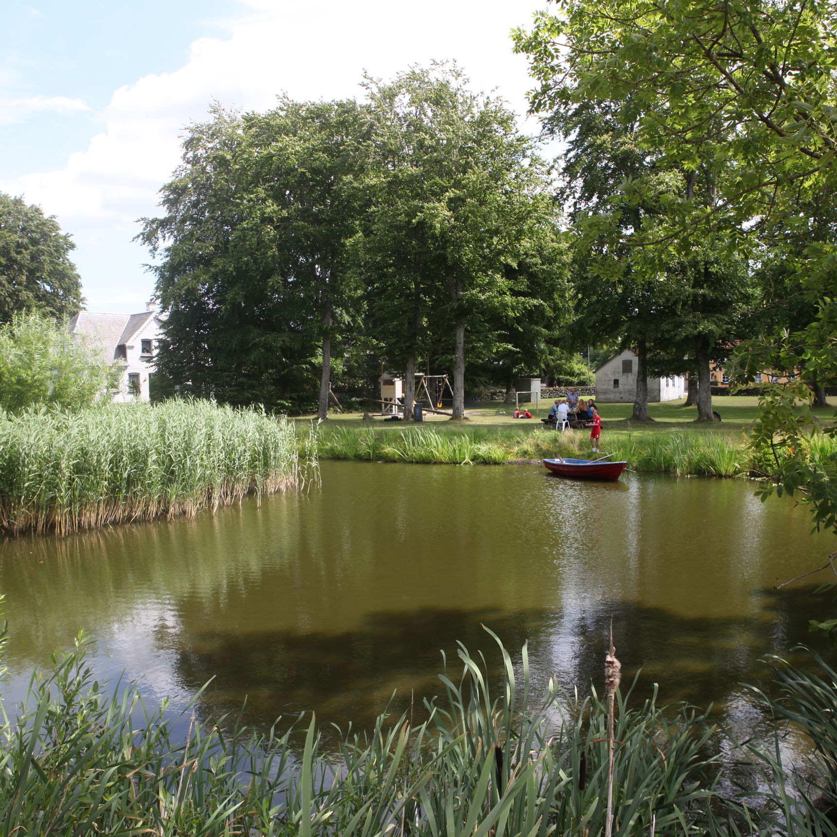 Gadekæret i lokalområdet Jullerup-Melby.