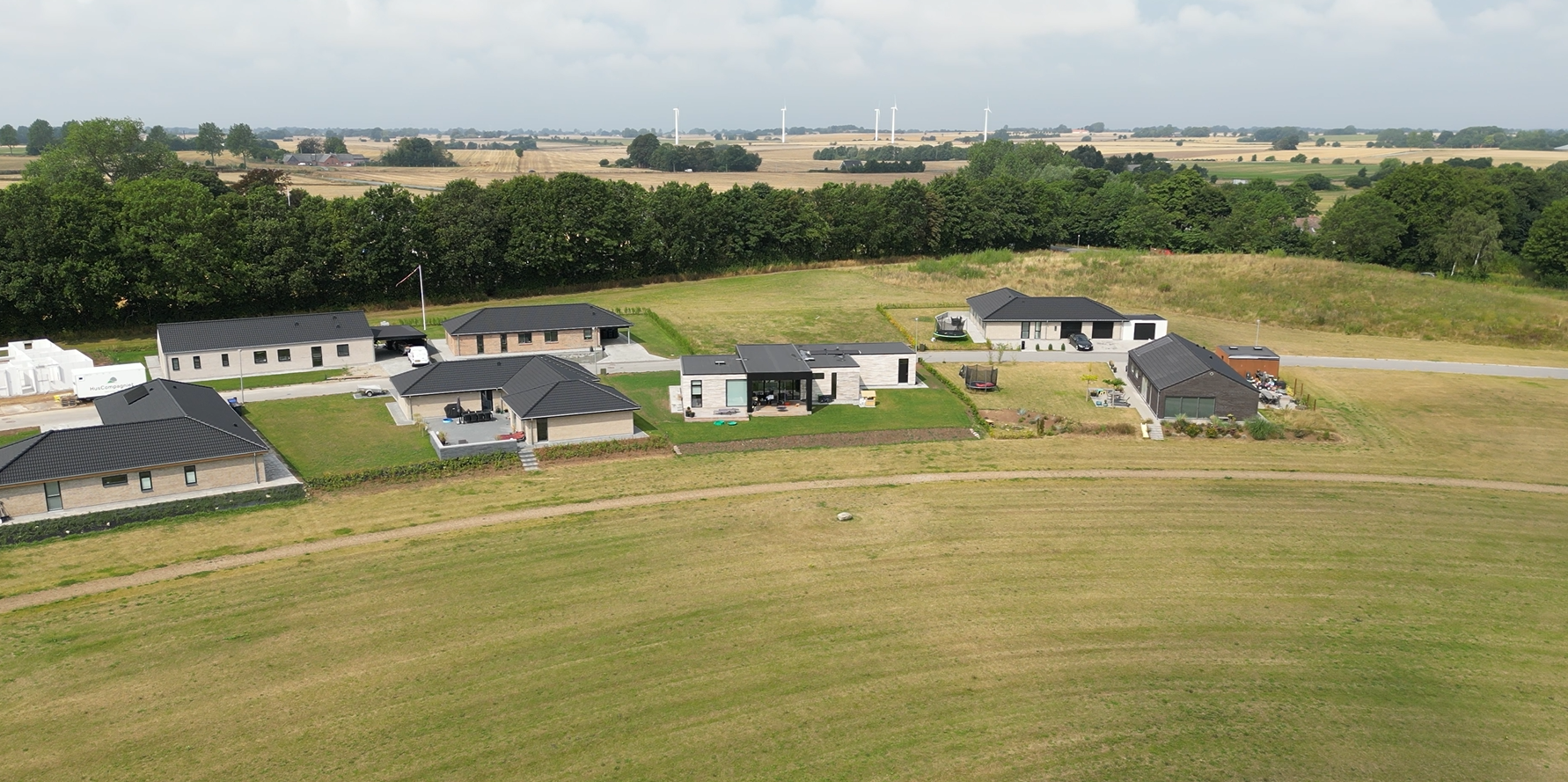 Nyere boligområde i Søndersø - Pilegårdsvænget